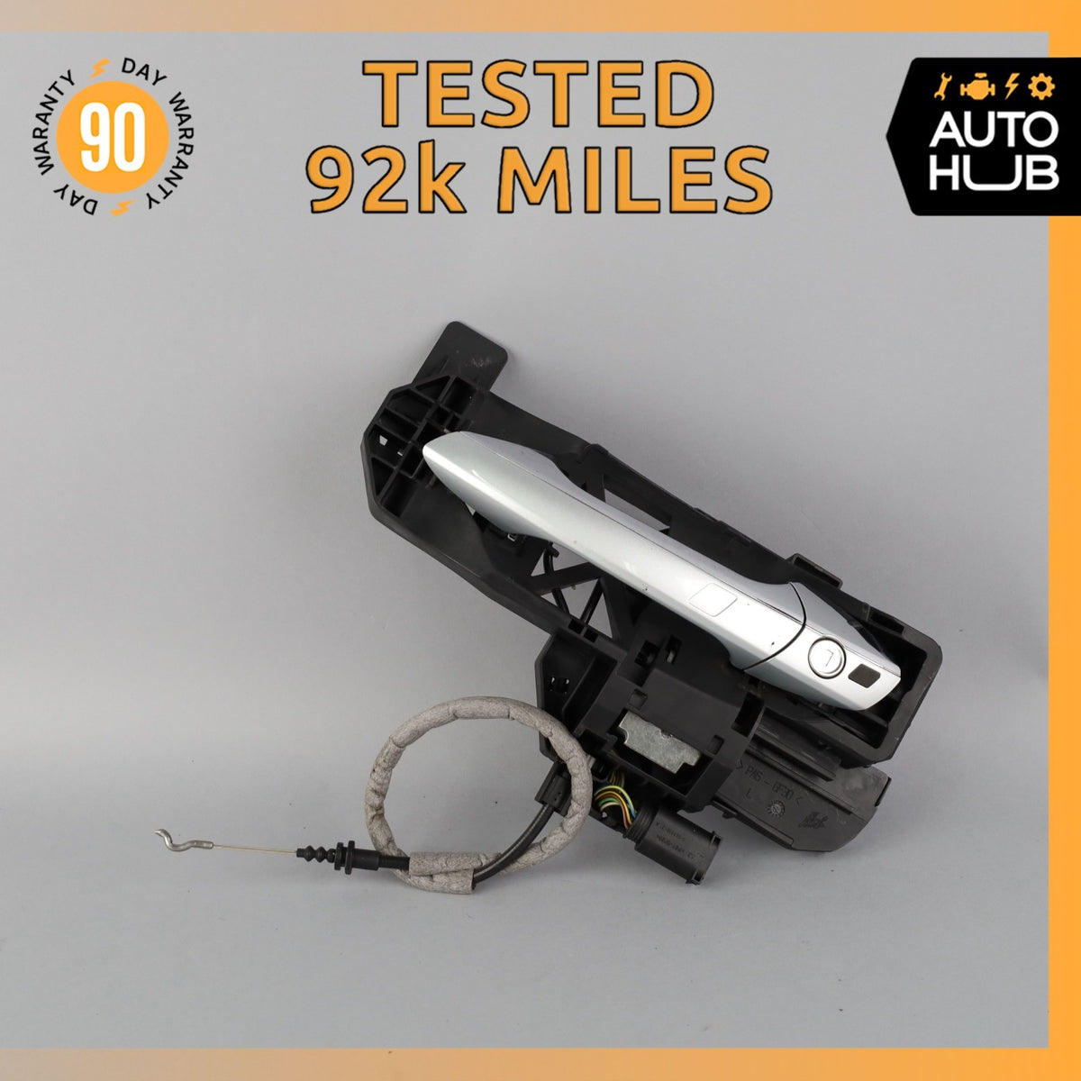 07-13 Mercedes W221 S400 Front Left Exterior Door Handle Keyless Go OEM 92k - photo 1