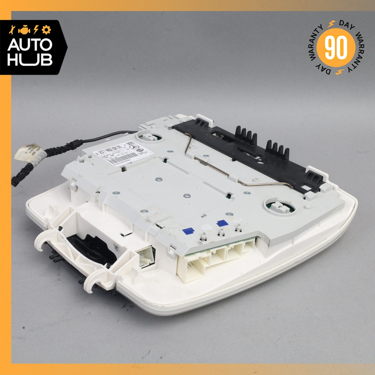 11-16 Mercedes W207 E350 E400 Overhead Dome Light Lamp 2078200201 Black OEM - photo 15