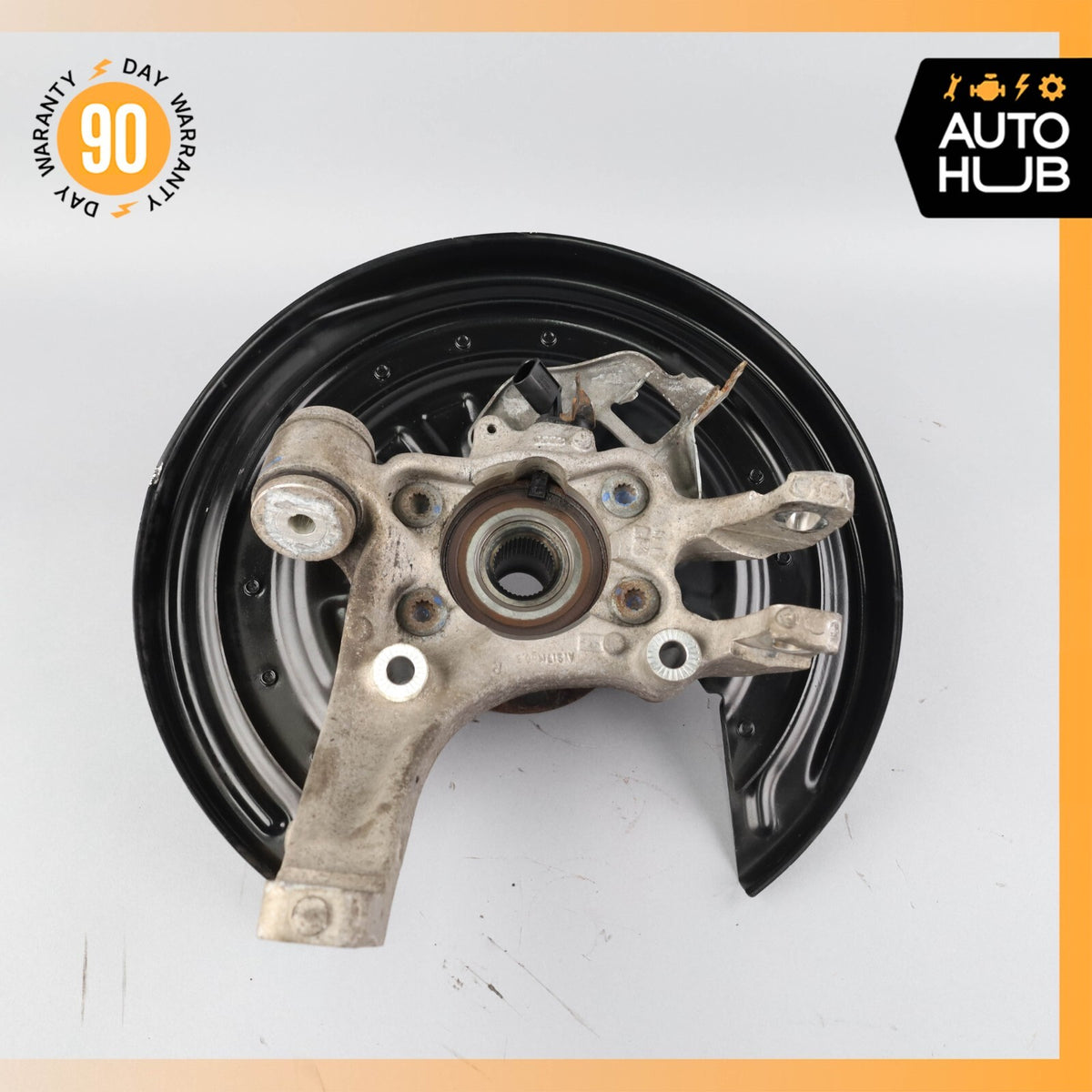 03-13 Bentley Continental Flying Spur Rear Right Side Spindle Knuckle Hub OEM - photo 6