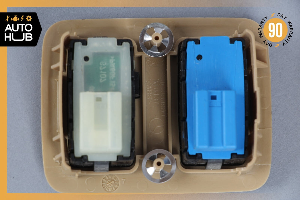 06-12 Mercedes X164 GL550 GL450 3rd Row Seat Folding Power Switch Button Set OEM - photo 5