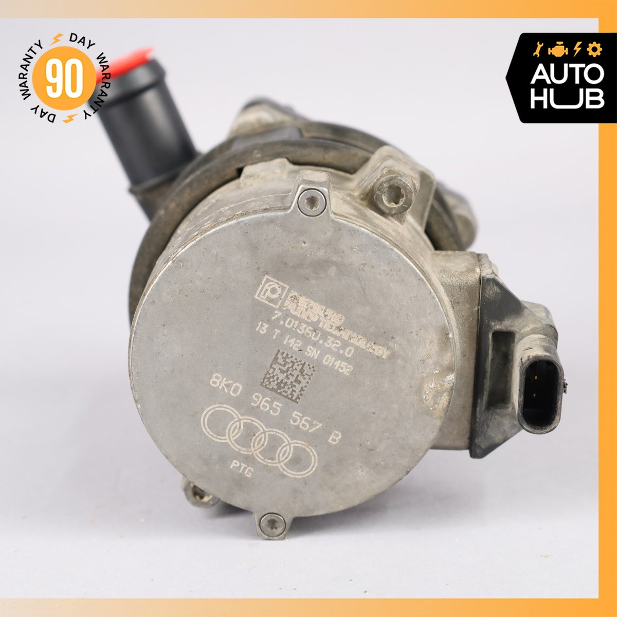 11-18 Audi D4 A8 /  GTC GT Engine Auxiliary Water Coolant Pump OEM - photo 5