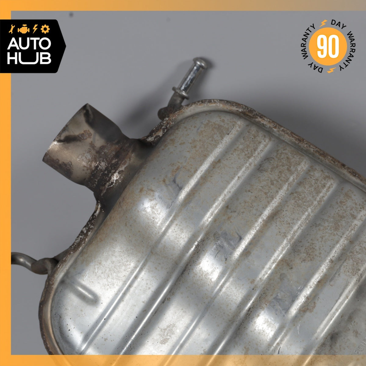 10-11 Mercedes W207 E550 Exhaust Muffler Left Driver Side OEM 76k - photo 7