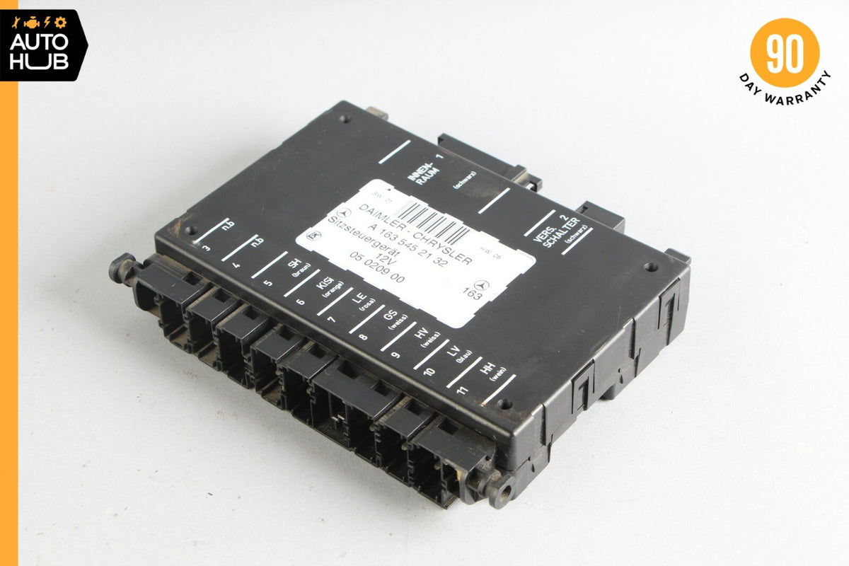 98-05 Mercedes W163 ML55 AMG ML320 Seat Control Module Front Left Or Right OEM - photo 1