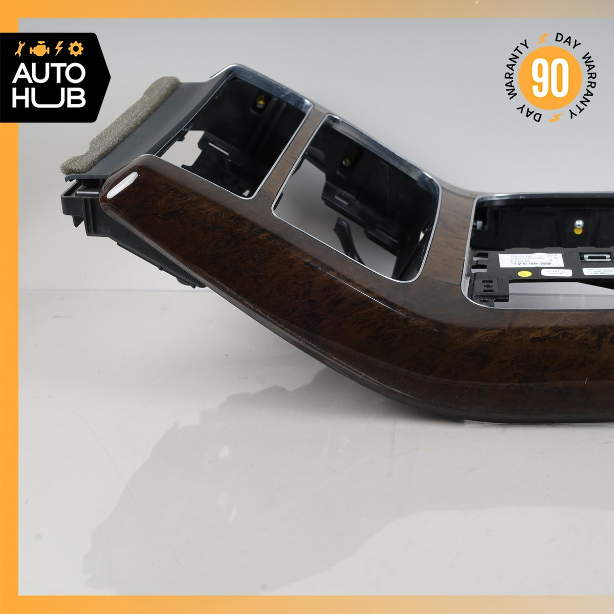 11-18 Audi D4 A8 S8 Central Console Trim Bezel Wood 4H1864348A OEM - photo 9