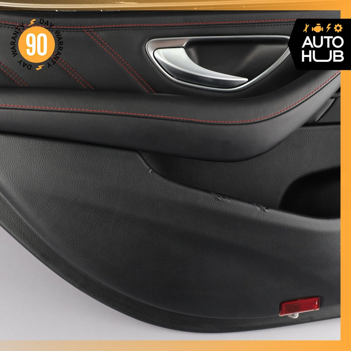 17-23 Mercedes W213 E43 AMG E400 Rear Left Side Interior Door Panel Nappa OEM - photo 6