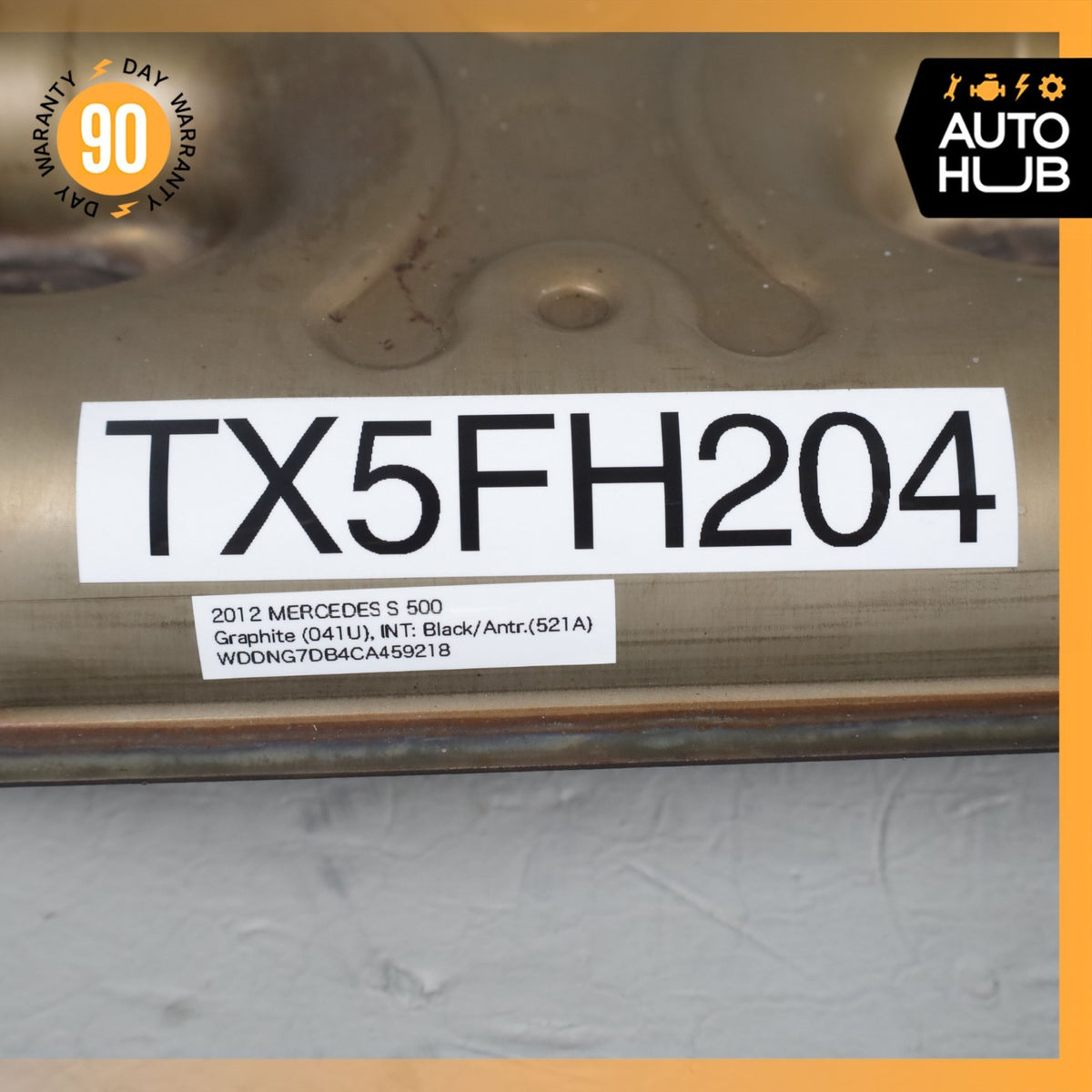 11-14 Mercedes W221 S550 Engine Exhaust Downpipe Resonator Set 2214907336 OEM - photo 23
