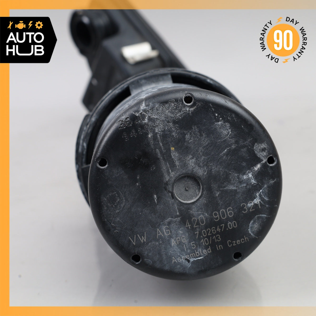 Audi C7 S6 A6 Secondary Air Smog Pump Filter w/ Line OEM 51k - photo 7