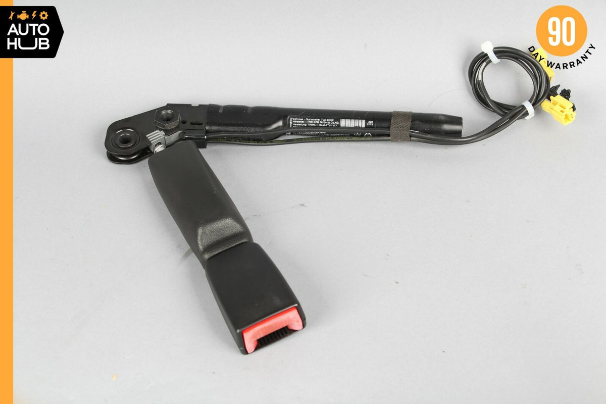 07-14 Mercedes W216 CL550 S550 Front Right Passenger Seat Belt Buckle Black OEM - photo 7