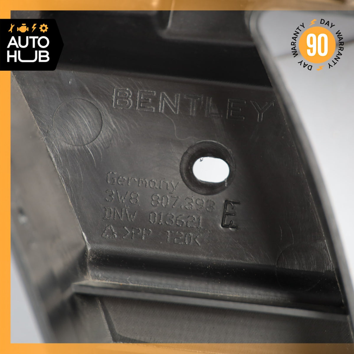03-11 Bentley Continental GTC GT Rear Left Bumper Holder Support Bracket 59k - photo 15