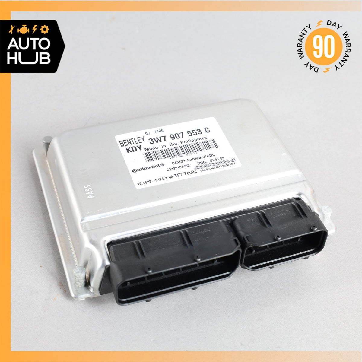 10-11 Bentley Continental GTC Speed Air Suspension Control Module OEM - photo 2