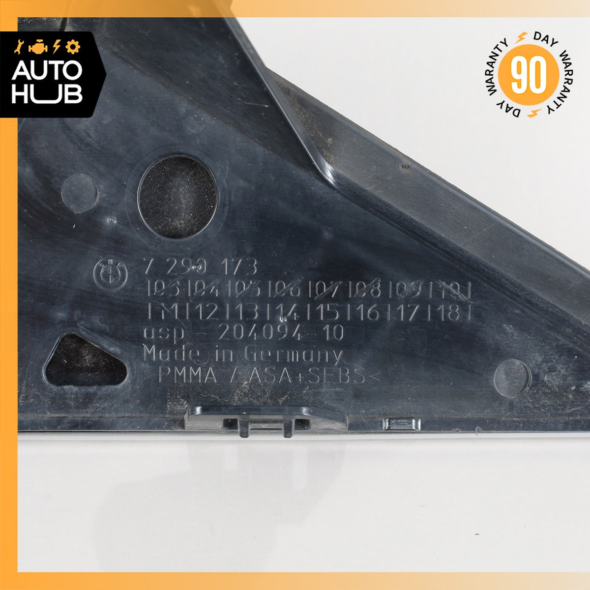 BMW i3 I01 Hybrid Front Left Driver Side A-Pillar Cover Panel Molding Black OEM - photo 12