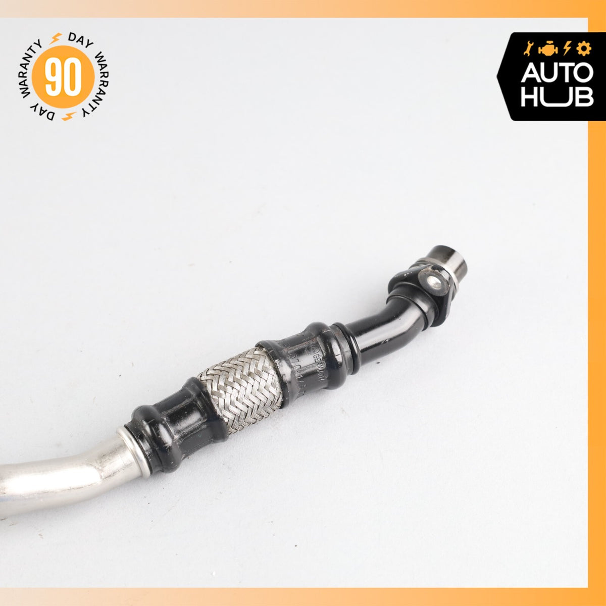 Bentley Continental Flying Spur Turbocharger Return Oil Line Right Side OEM 58k - photo 3