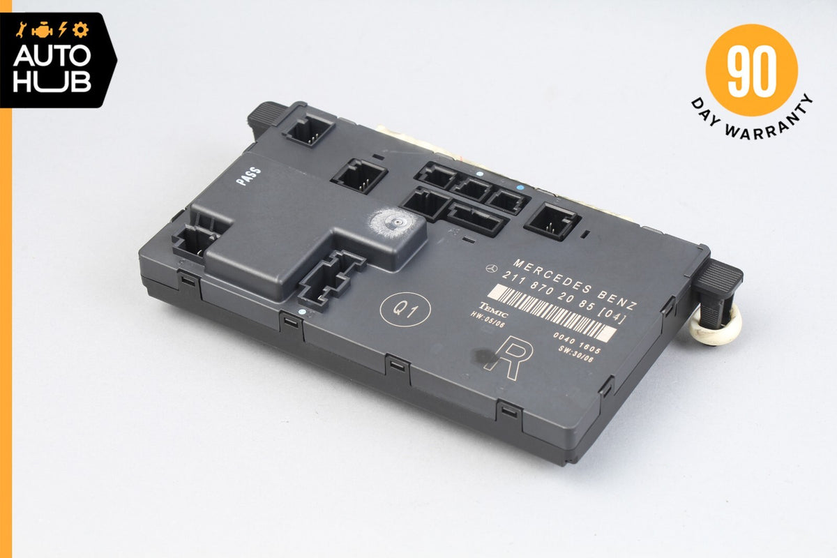 03-09 Mercedes W211 E350 E550 Front Right Passenger Door Control Module OEM - photo 4