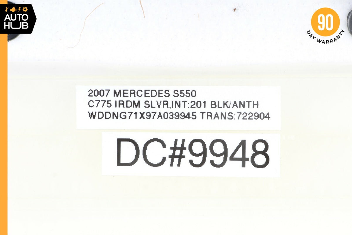 07-13 Mercedes W221 S550 S600 S400 Front Seat Lumbar Support Pad 2218000178 OEM - photo 7
