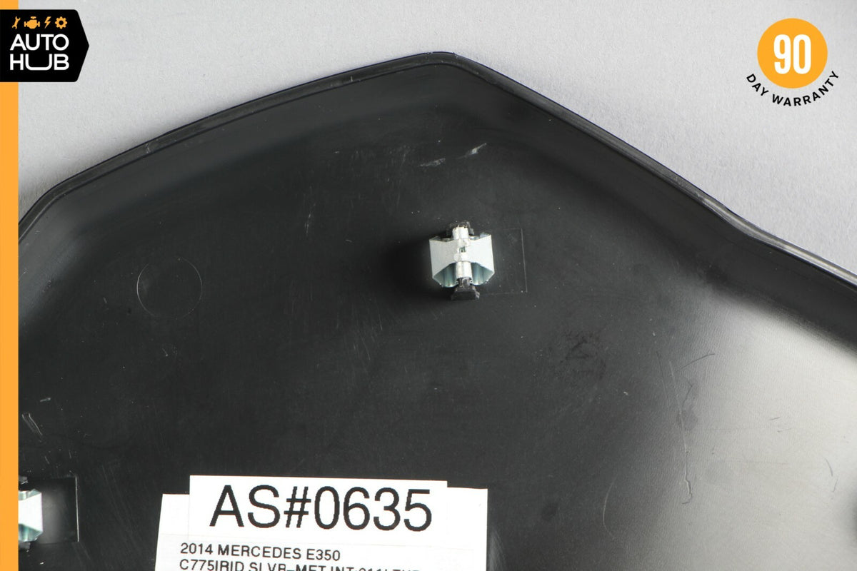 10-17 Mercedes W207 E350 E550 Dashboard Dash Board Trim Panel Left Black OEM - photo 10