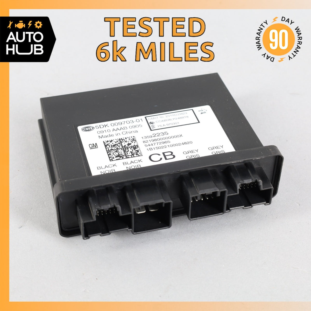 2015 Chevrolet Corvette C7 Z06 Keyless Go Entry Control Module OEM 6k - photo 1