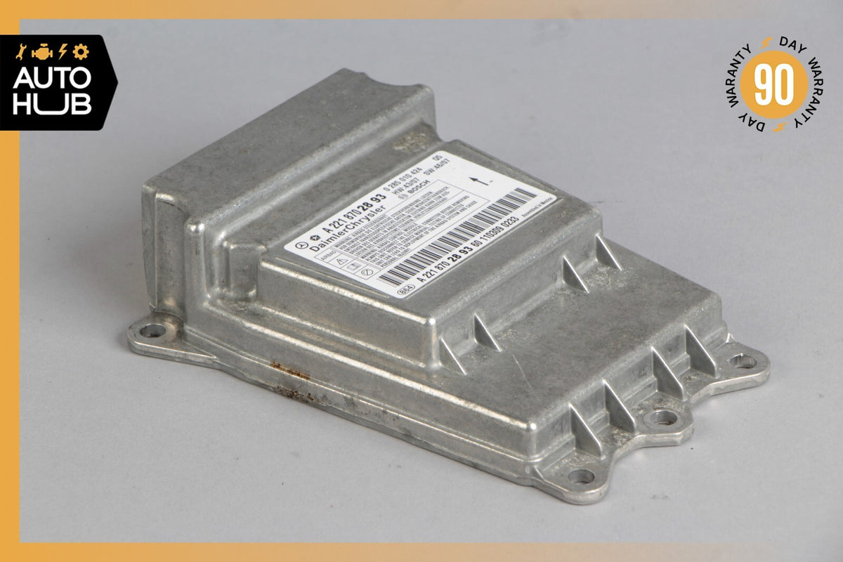 10-13 Mercedes W221 S400 Hybrid Airbag Air Bag Sensor SRS Control Module OEM - photo 1