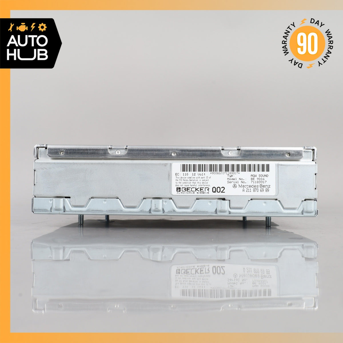 Mercedes W211 E320 CLS500 SLK55 AMG Amplifier Amp Audio Becker 2118274642 OEM - photo 10