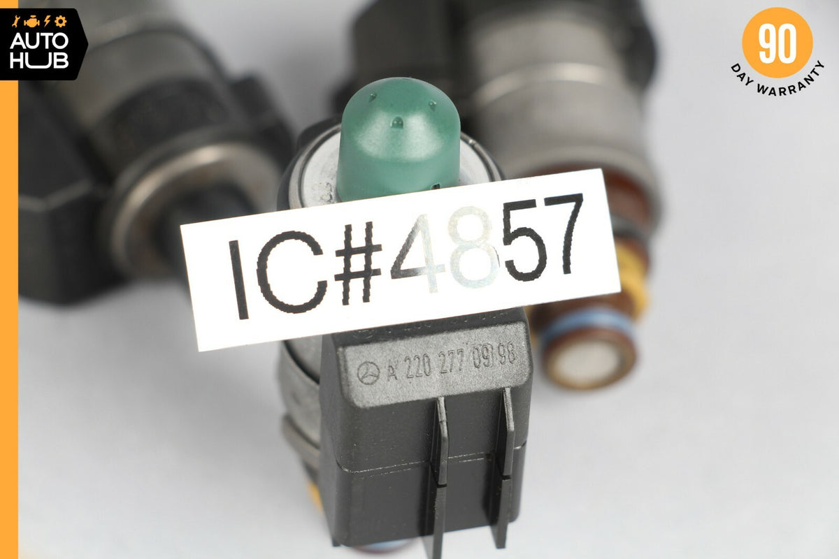 Mercedes S350 CL550 722.9 Transmission Solenoid Valve Blue & Black Caps Set of 8 - photo 12