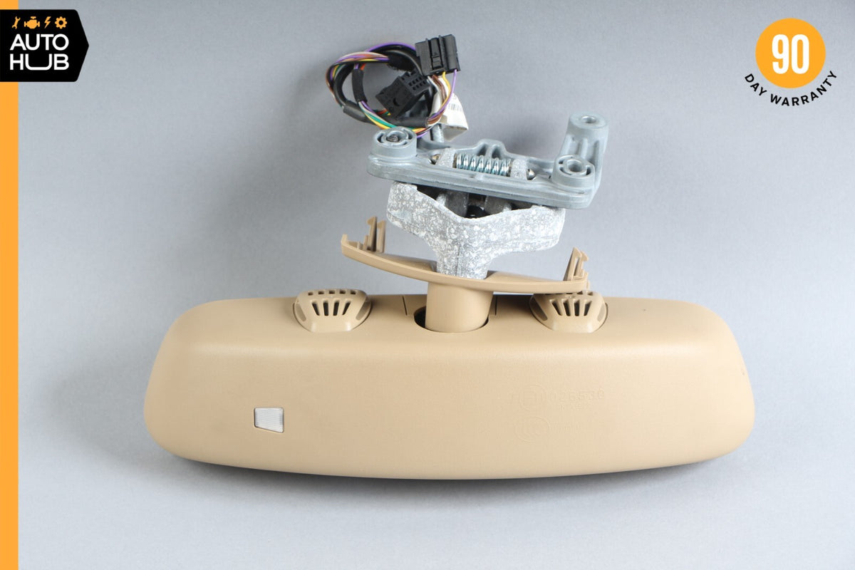10-13 Mercedes W221 S400 S550 S63 AMG Interior Rear View Mirror Beige OEM - photo 4