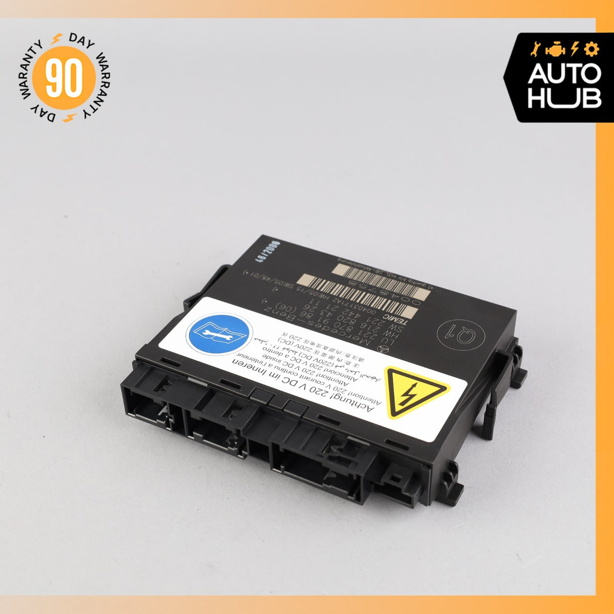 07-10 Mercedes W221 S600 Front Left or Right Seat Contour Control Module OEM - photo 2