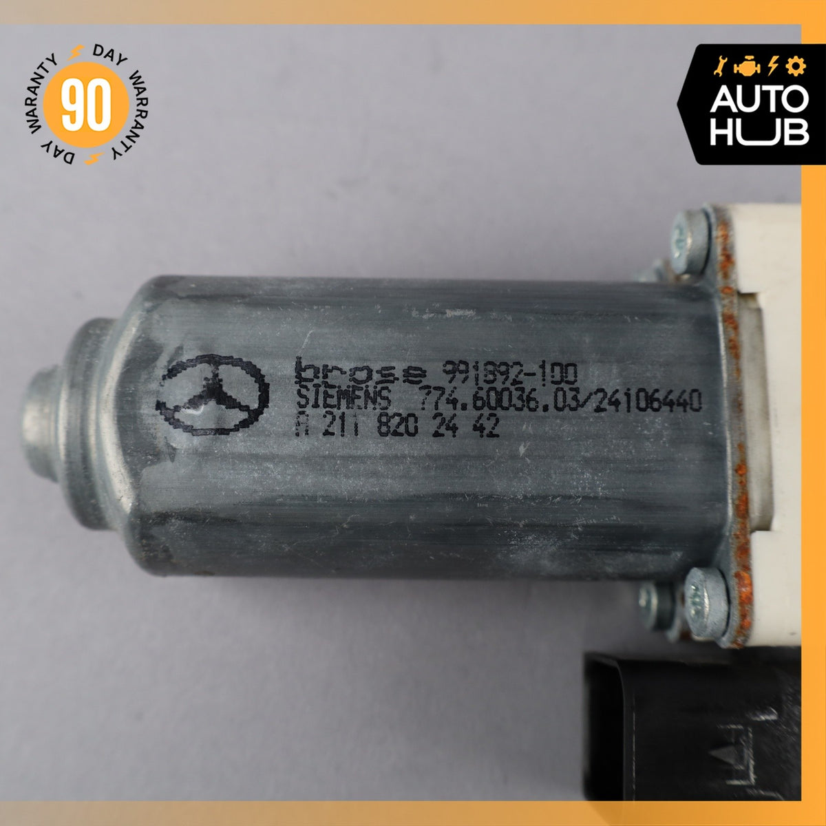 03-09 Mercedes W211 E320 E63 AMG E550 Rear Right Side Window Regulator Motor OEM - photo 9