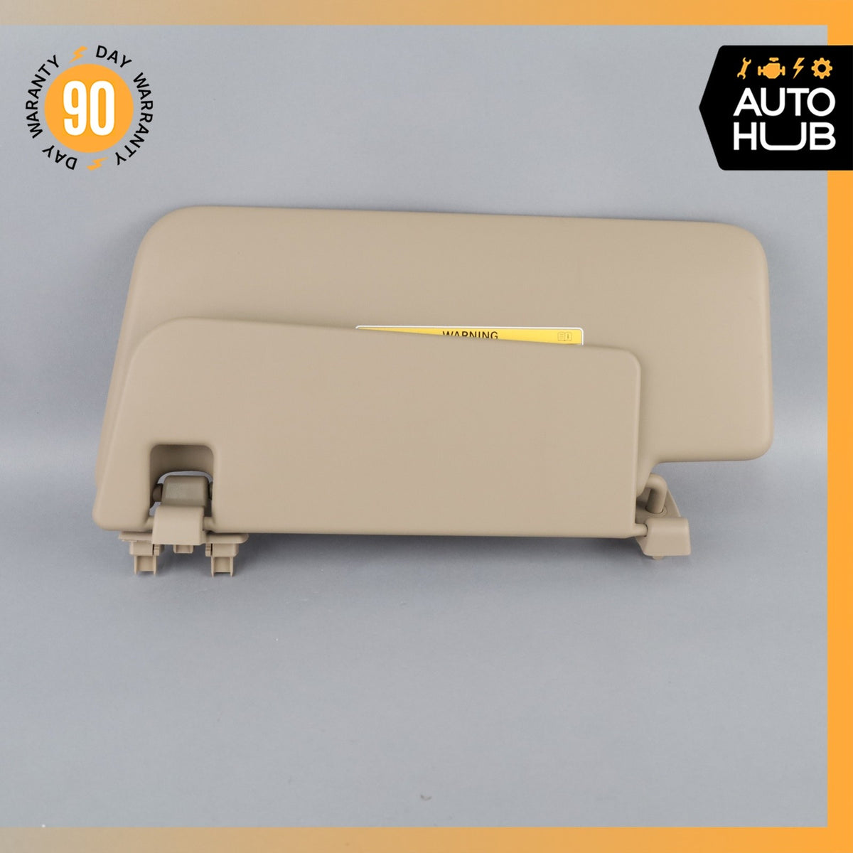 12-19 Mercedes W166 ML350 Sun Visor Sunvisor Right Passenger Side Beige OEM - photo 3