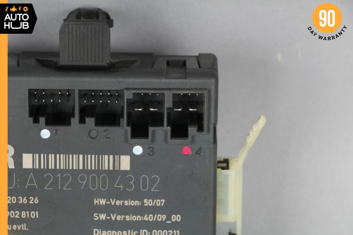 08-15 Mercedes W204 C250 C350 Front Right Door Control Module 2129004302 OEM - photo 3