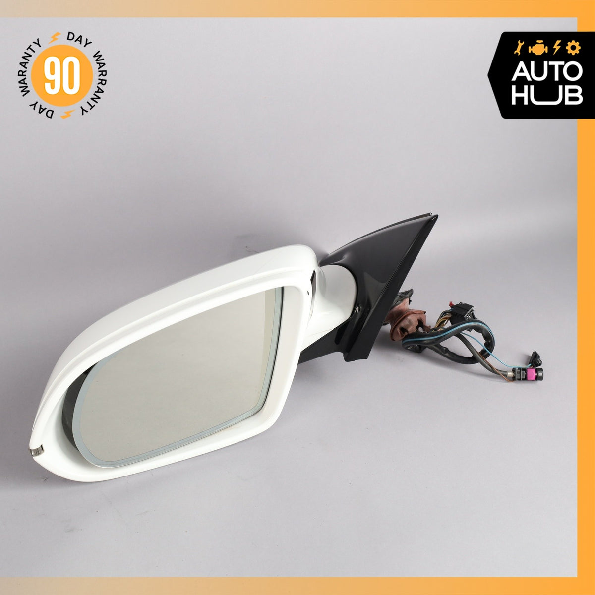 14-18 Audi D4 A8L S8 Left Side Rear View Door Mirror w/ Camera & Blind Spot OEM - photo 2
