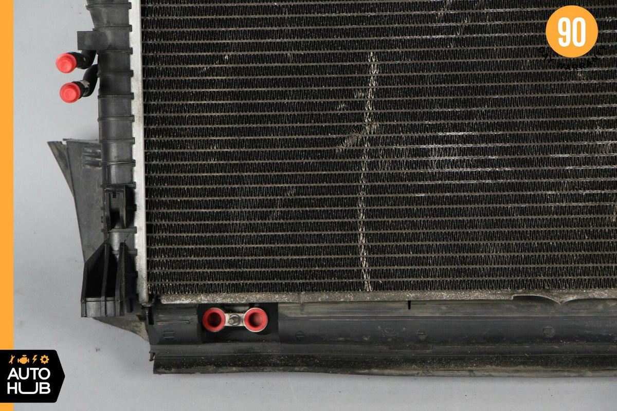 03-06 Mercedes W211 E500 CLS500 Cooling Radiator AC A/C Condenser Oil Cooler OEM - photo 8