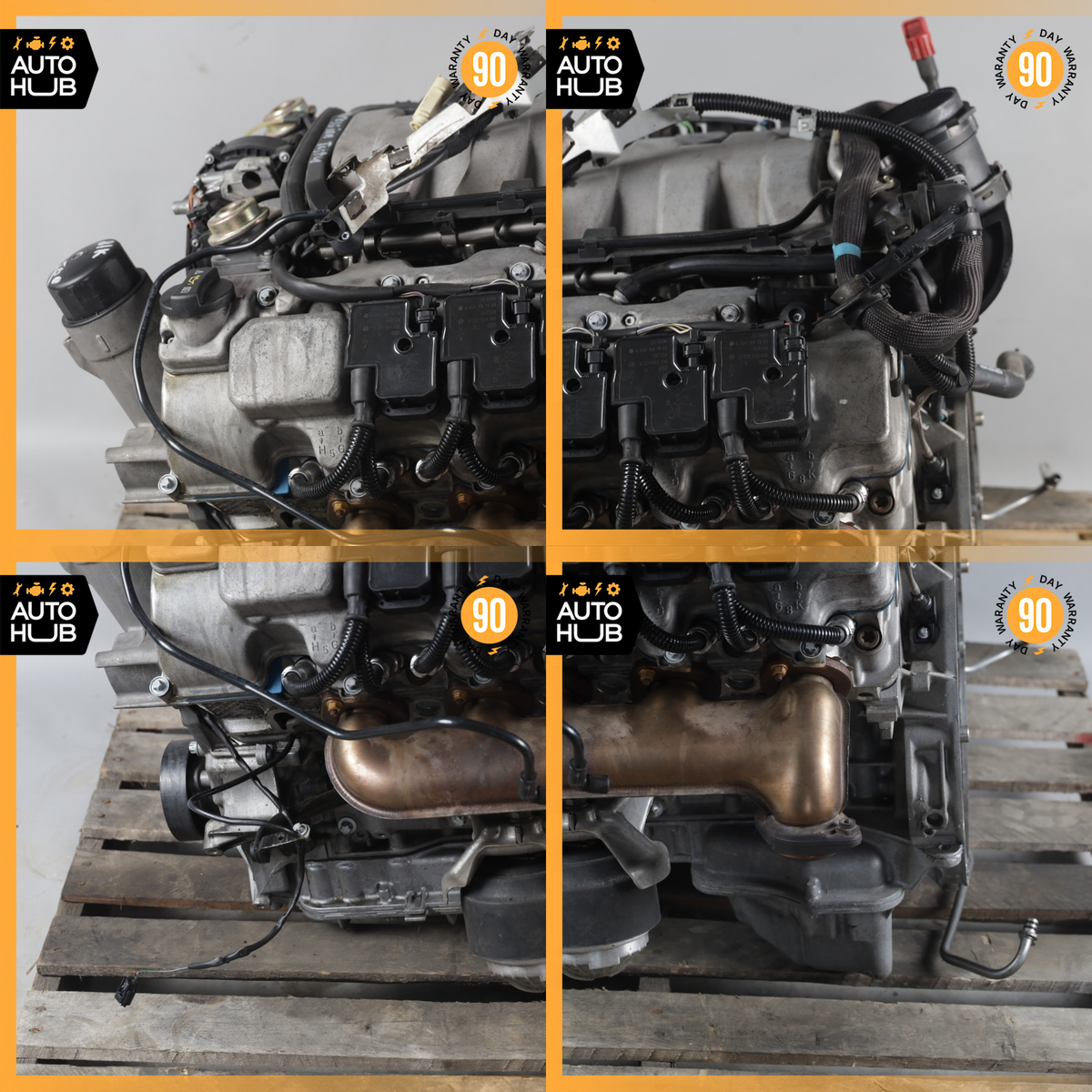 99-06 Mercedes R230 SL500 E500 CLK500 Engine Motor Assembly 5.0 V8 M113 OEM 81k - photo 15