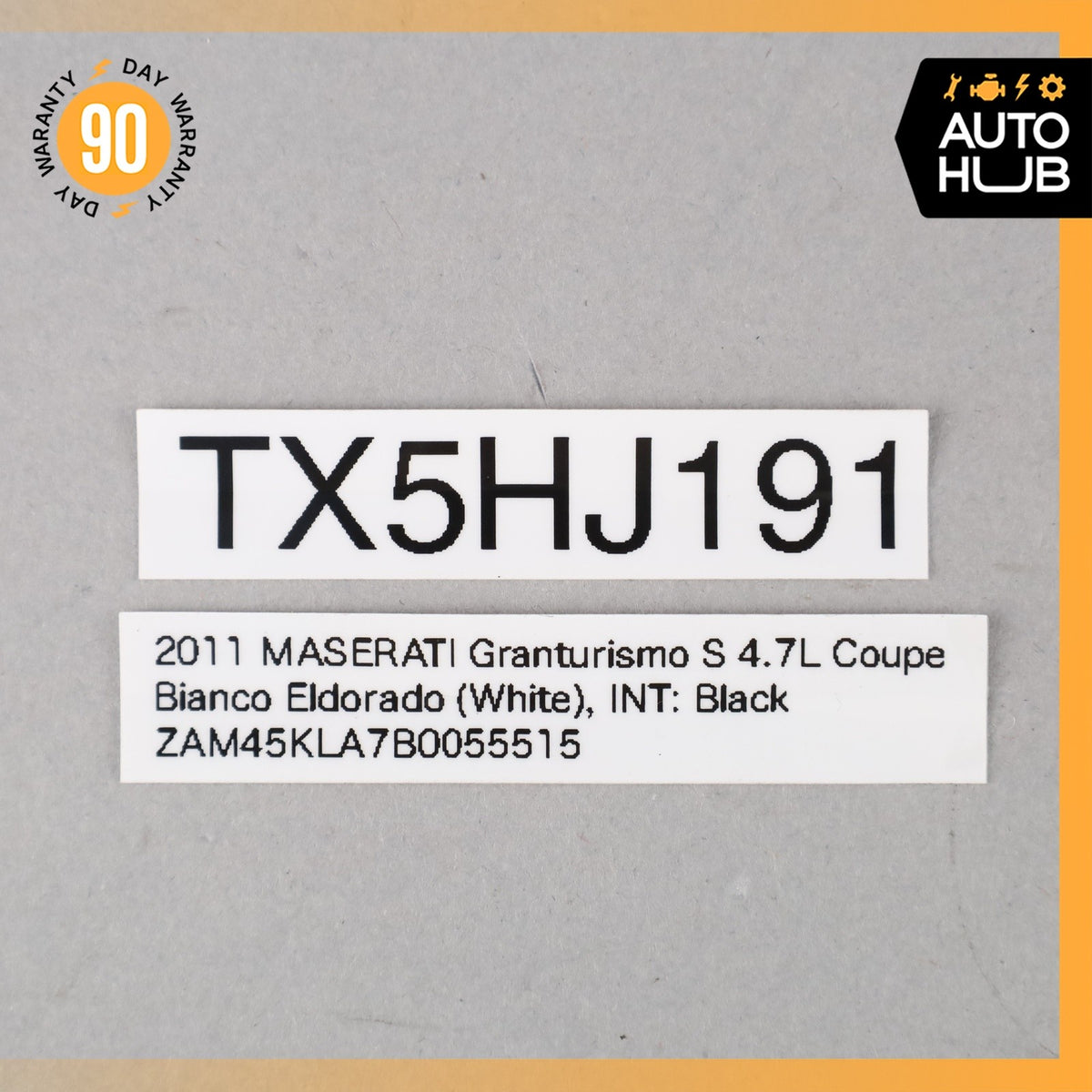 04-19 Maserati GranTurismo EVAP Fuel Evaporator Box Charcoal Canister OEM 45k - photo 10