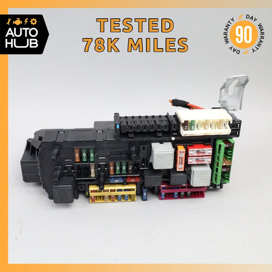 10-18 Mercedes W212 E350 Rear Relay Fuse Box SAM Module 2129001406 OEM 78k - photo 1