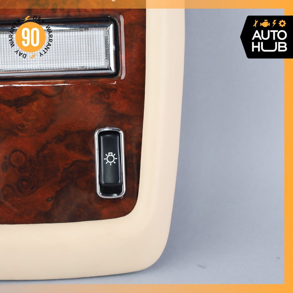 00-02 Rolls Royce Seraph / Bentley Arnage Rear Overhead Dome Light Lamp Wood OEM - photo 6