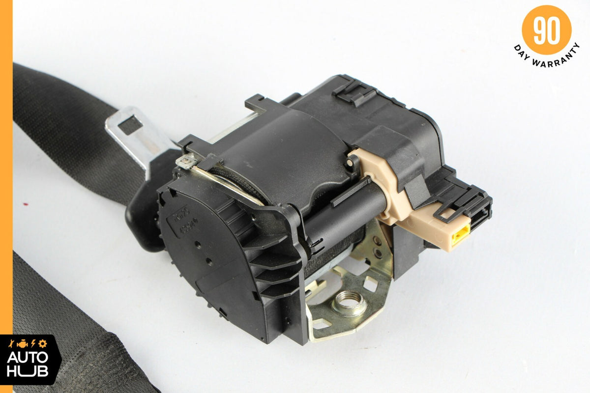 07-10 Mercedes W216 CL550 CL600 Front Right Passenger Side Seat Belt Black OEM - photo 4