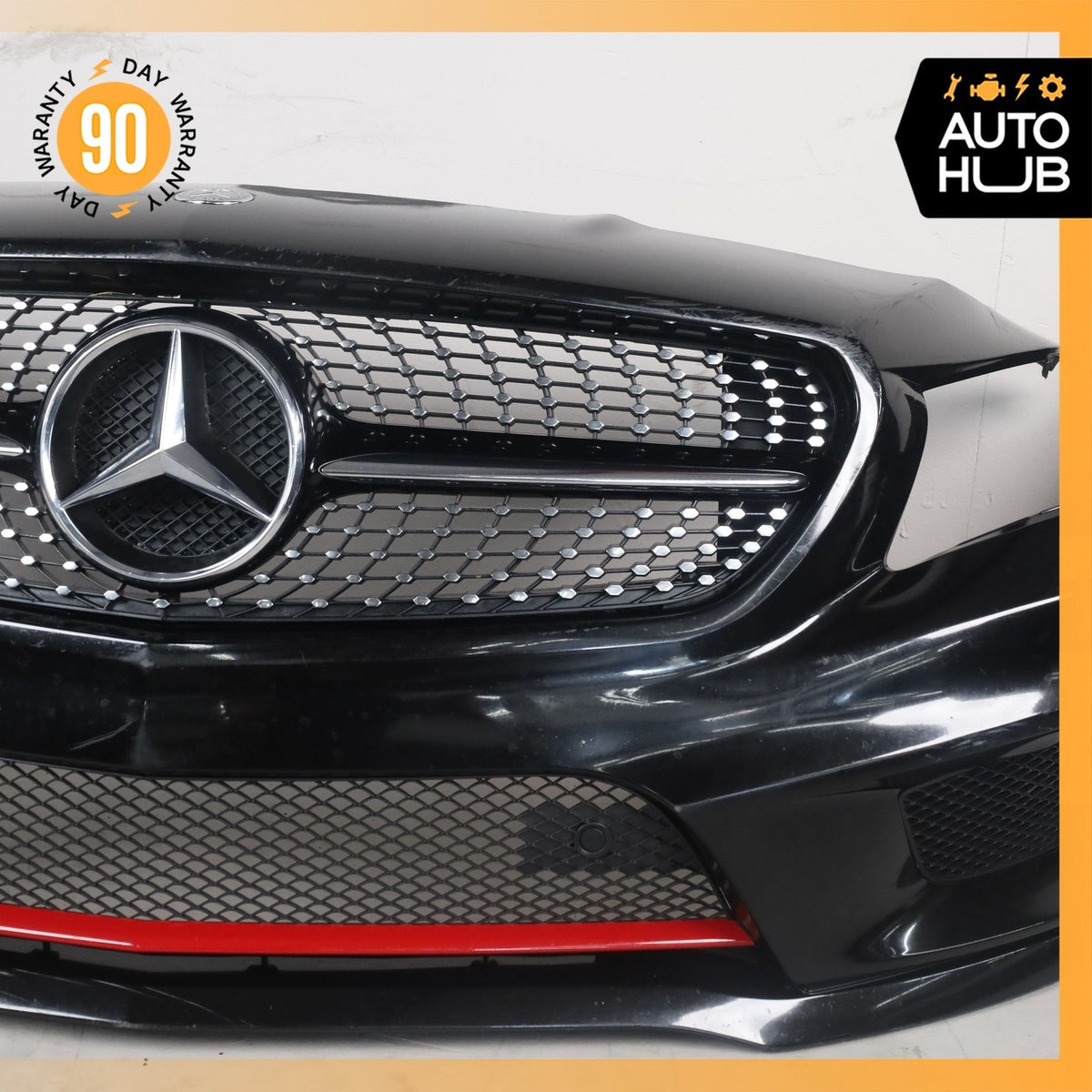 14-16 Mercedes W117 CLA250 CLA45 AMG Sport Front Bumper Cover Assembly OEM - photo 8