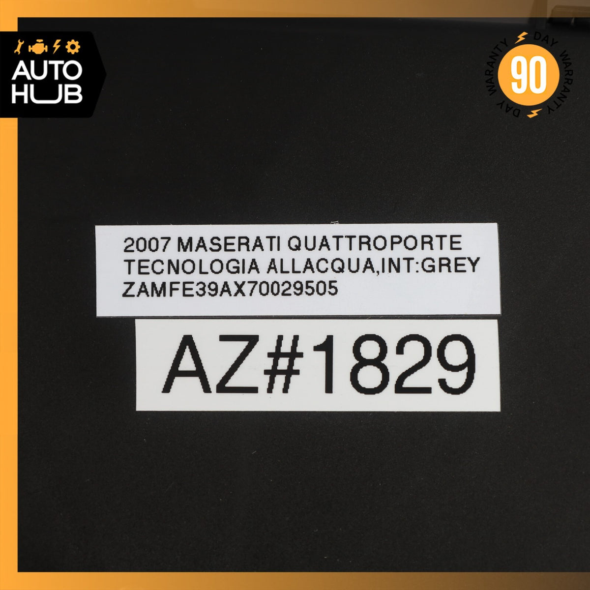 03-13 Maserati Quattroporte M139 Trunk Release Opener Control Module OEM - photo 11