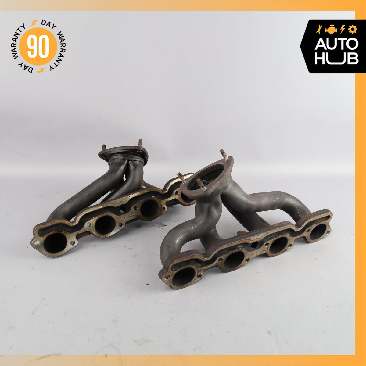04-19 Maserati Quattroporte M139 Exhaust Manifold Right & Left Side Set OEM 55k - photo 9