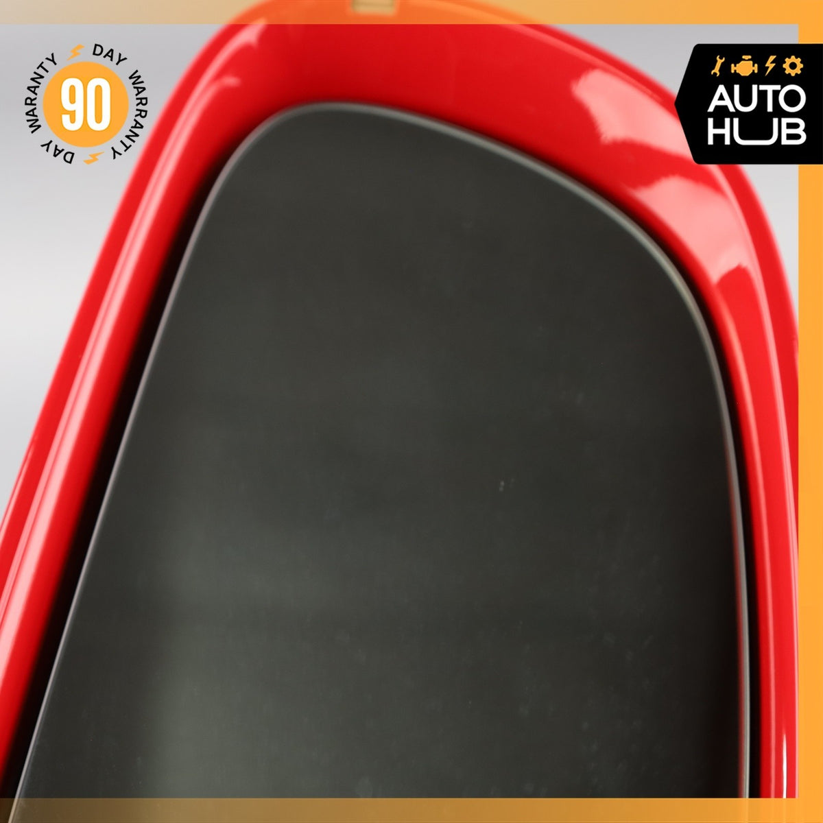 10-12 Audi B8 A5 S5 Left Driver Side Rear View Door Mirror Red OEM - photo 6