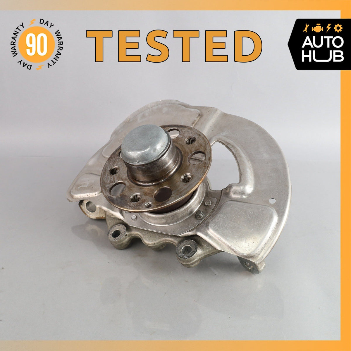 Mercedes W218 CLS550 CLS400 RWD Front Left Side Spindle Knuckle Assembly OEM - photo 1