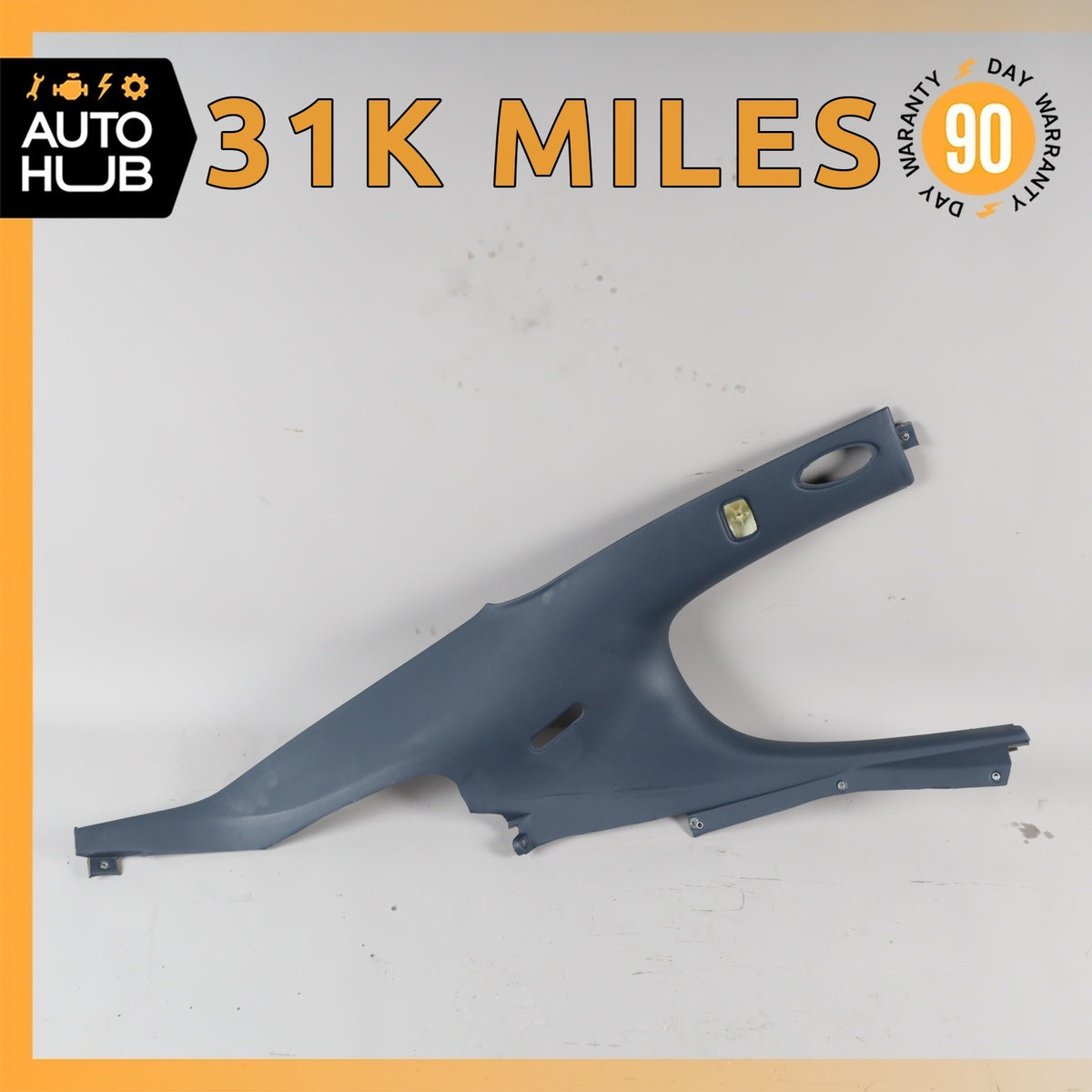 02-07 Maserati 4200 M138 Rear Left Interior Trim Panel C Pillar Blue OEM - photo 1
