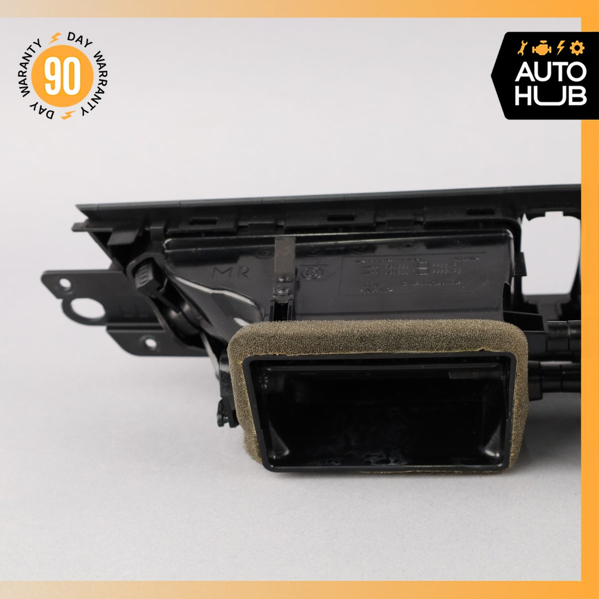 10-15 BMW E84 X1 Center Dash Hazard A/C AC Air Vent Black OEM - photo 8