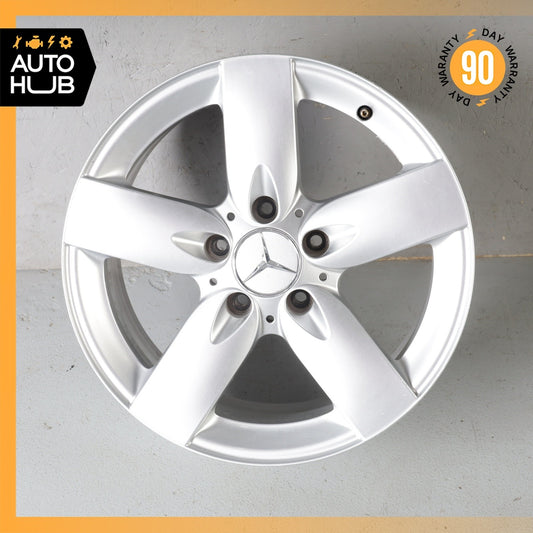Mercedes R171 SLK280 SLK300 8 x 16 16" Rear Wheel Rim Silver 1714010202 OEM - photo 1