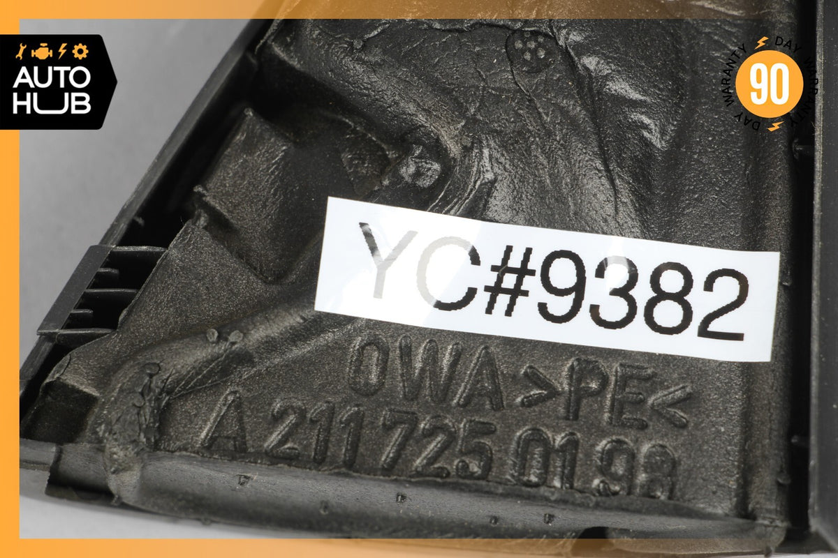 03-06 Mercedes W211 E500 E320 Tweeter Speaker Cover Left Driver Side Black OEM - photo 9