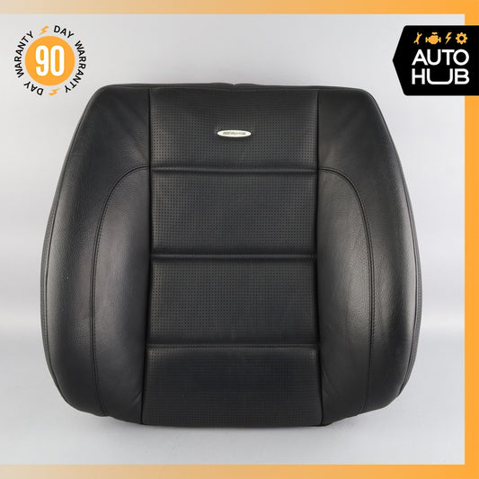 08-09 Mercedes W221 S63 AMG Front Left Side Seat Upper Cushion Nappa Black OEM - photo 1