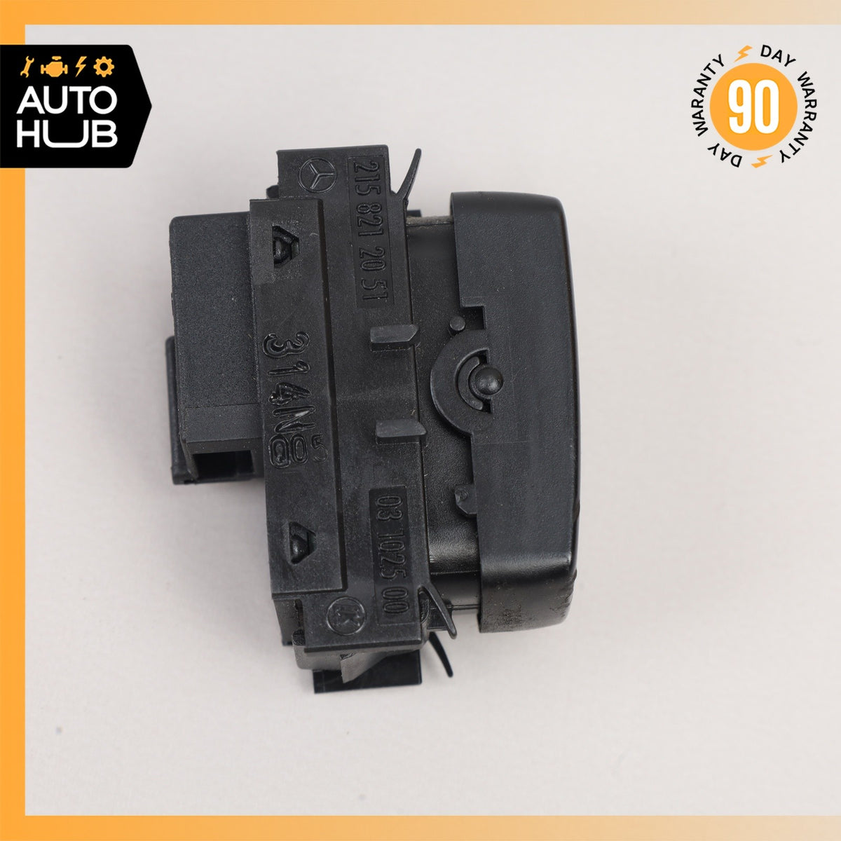 03-06 Mercedes W215 CL500 CL55 AMG Rear Headrest Folding Switch Button OEM - photo 3