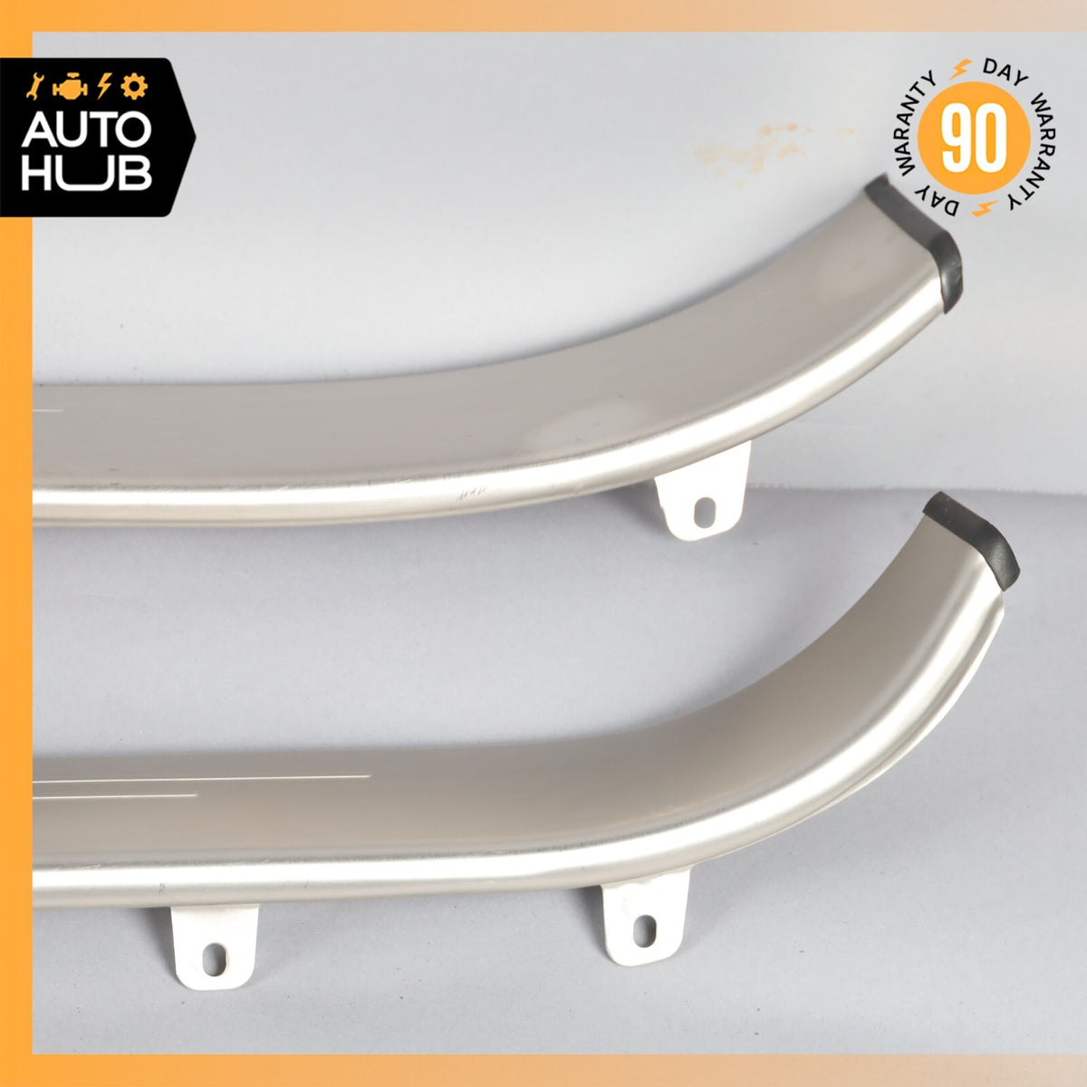 Bentley Continental GTC Left & Right Side Outer Door Step Sill Sills OEM 59k - photo 13