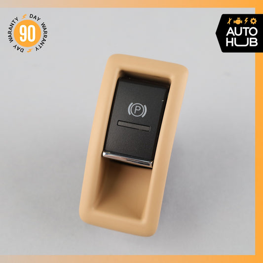 11-18 Porsche Cayenne 958 Electronic Parking Button Switch Beige 7P5927225 OEM - photo 1