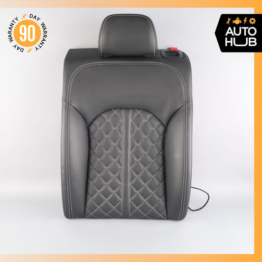 13-18 Audi C7 S6 A6 Sport Rear Left Seat Cushion Upper Black OEM - photo 1