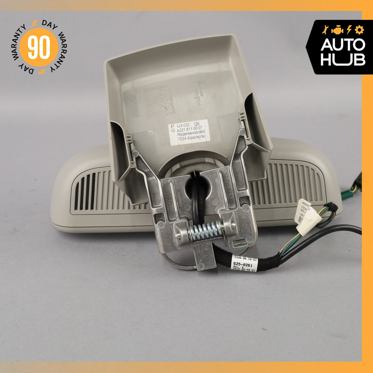 07-09 Mercedes W221 S550 S65 AMG S600 Interior Rear View Mirror Gray OEM - photo 11